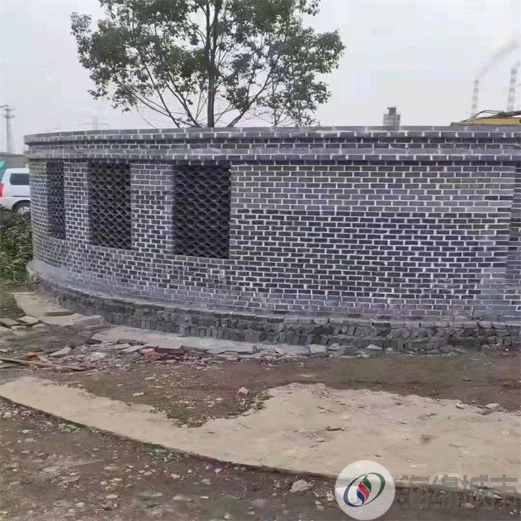 路面透水砖 芝麻白仿古砖 防滑耐磨地砖 哑光灰色防滑砖工程用约20.00元(图4)